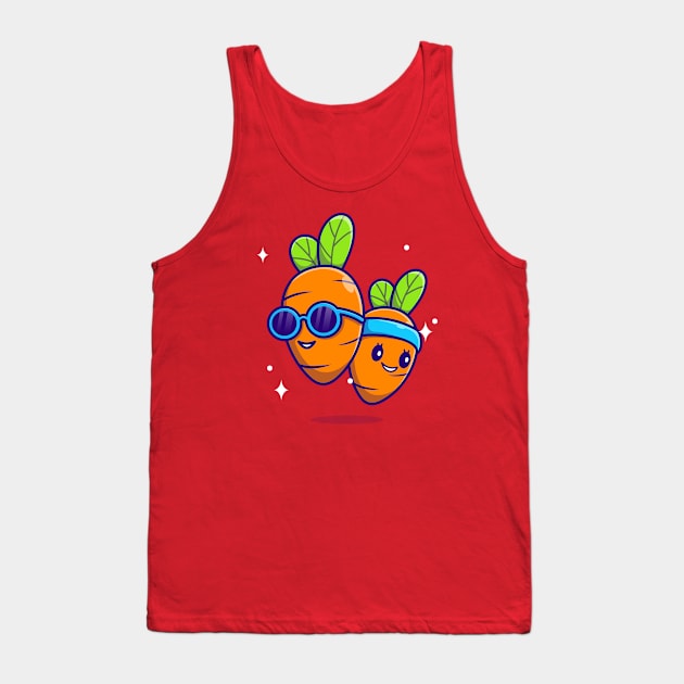 Athletic carrots Tank Top by haallArt